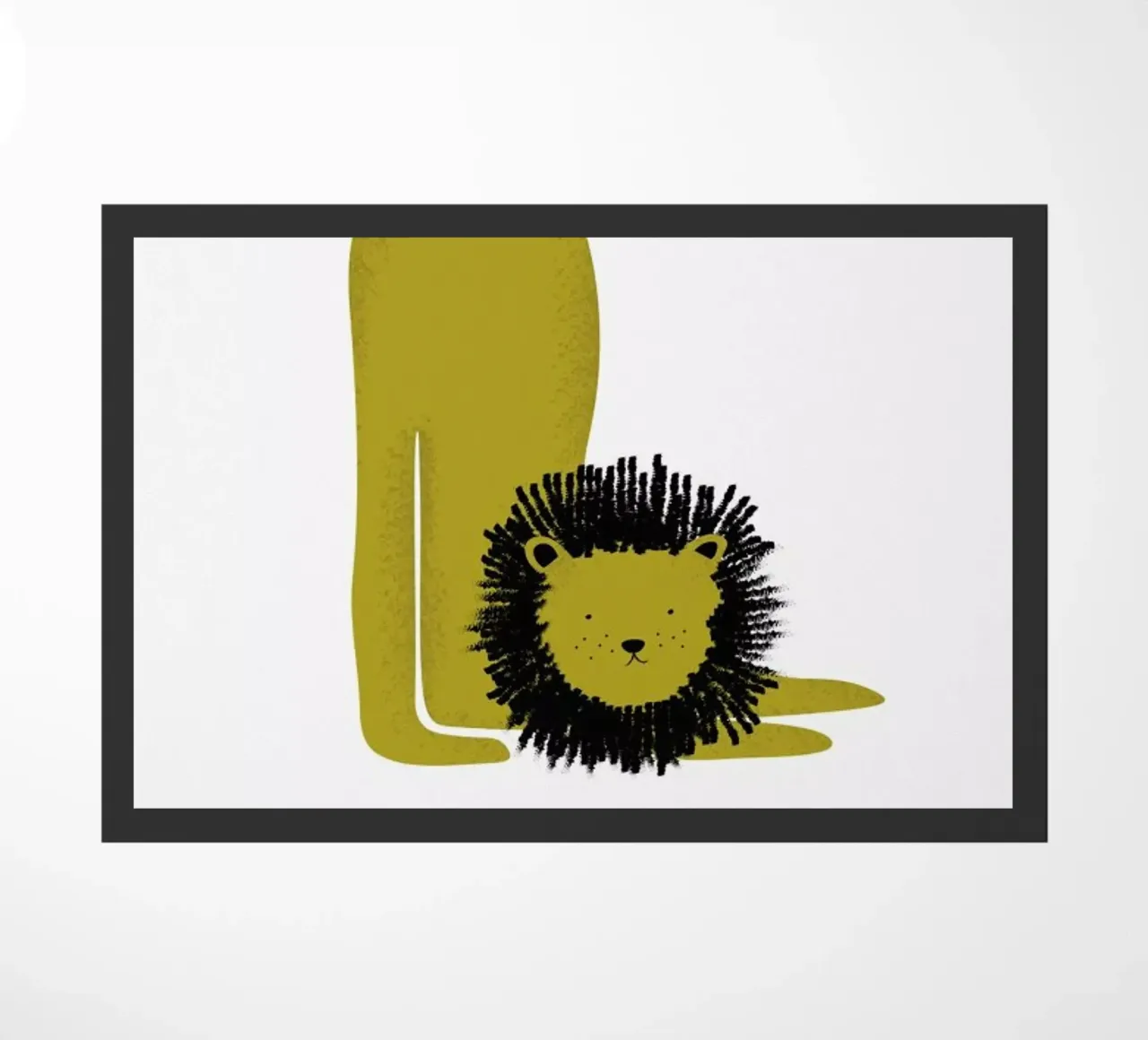 L for Lion zerbino da Little Flourishes