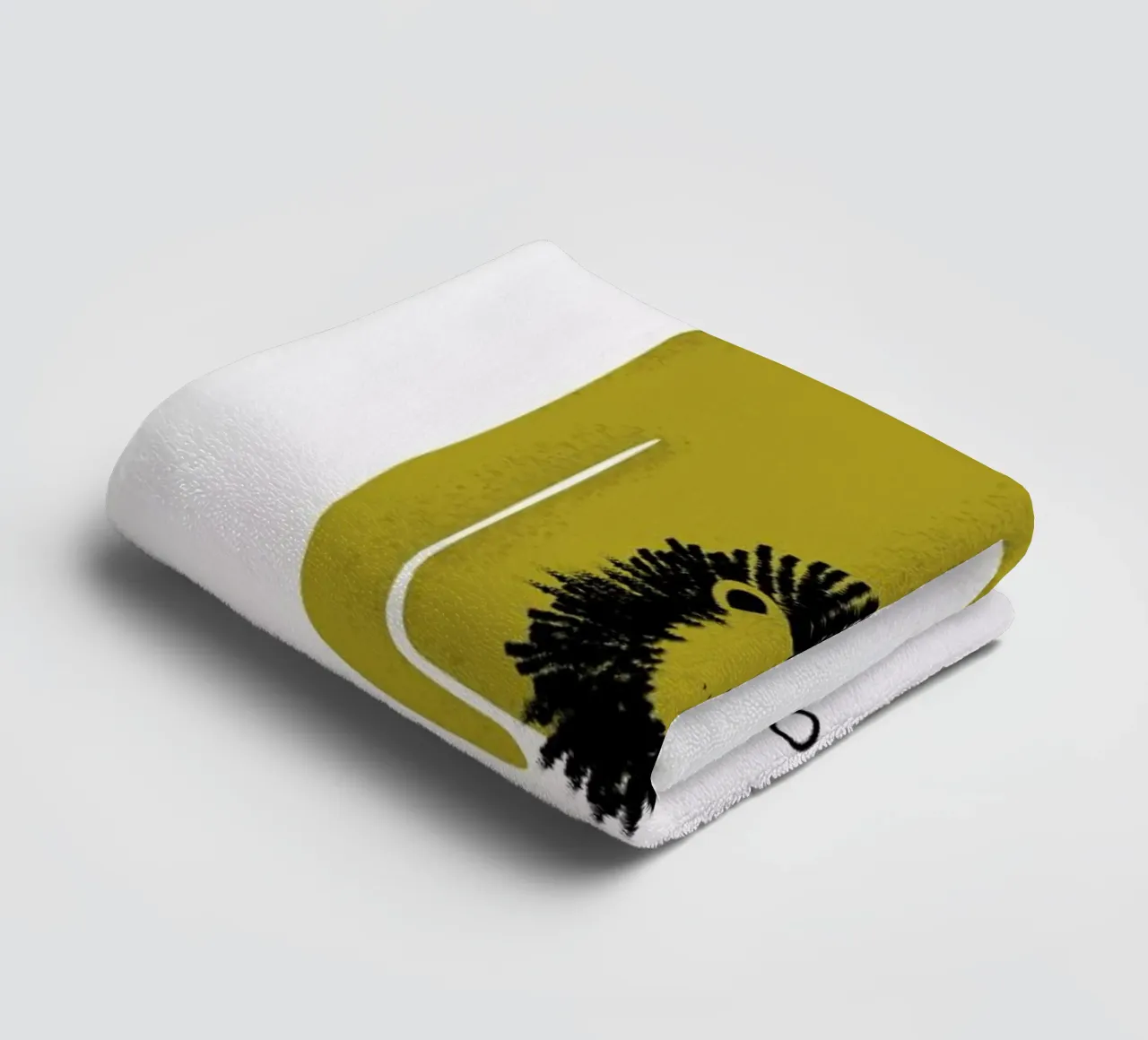 L for Lion asciugamano da bagno da Little Flourishes