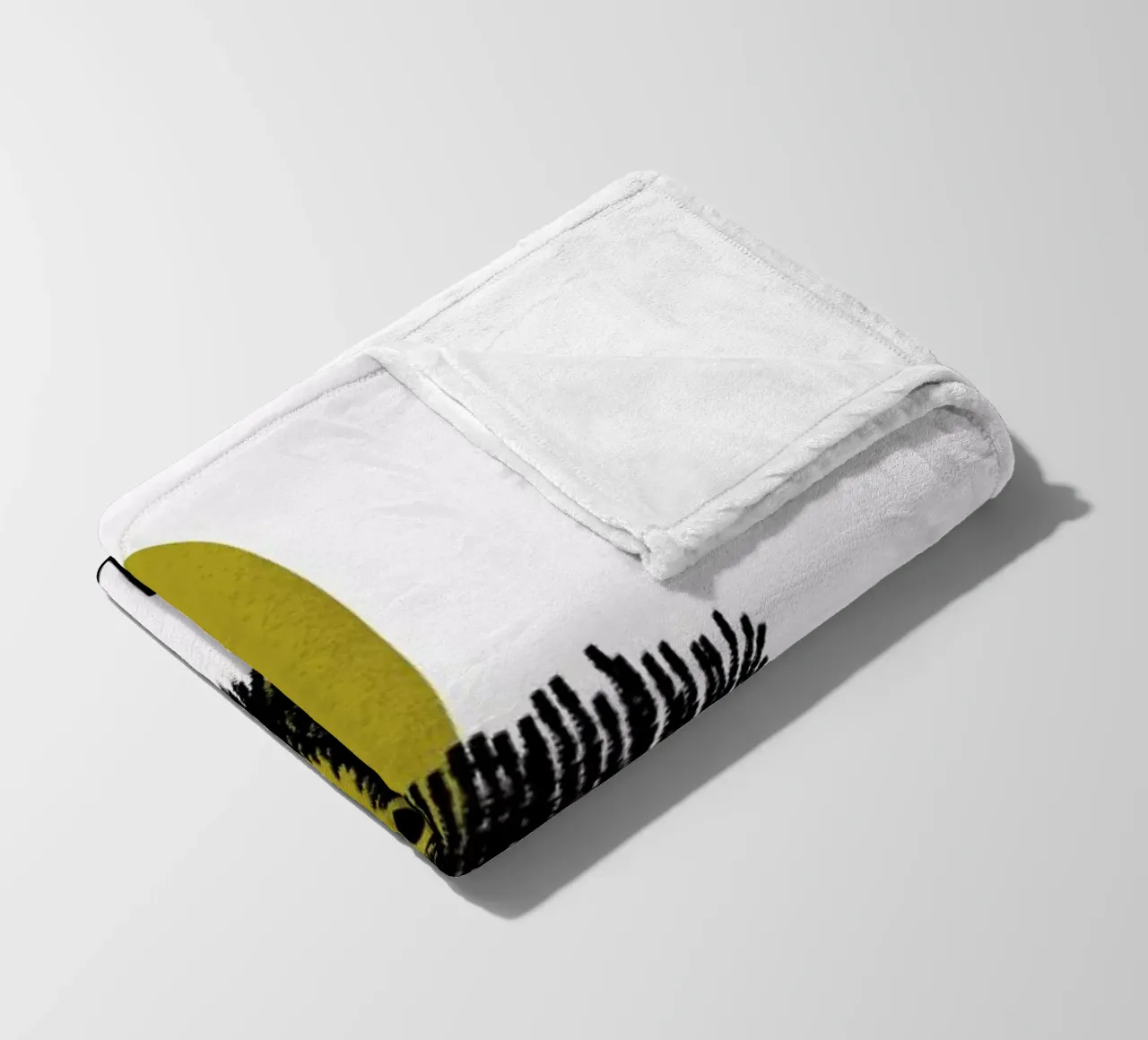 L for Lion coperta in pile da Little Flourishes