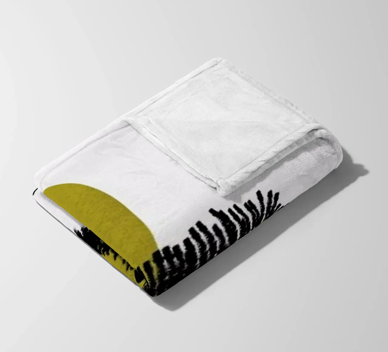 L for Lion coperta in pile da Little Flourishes