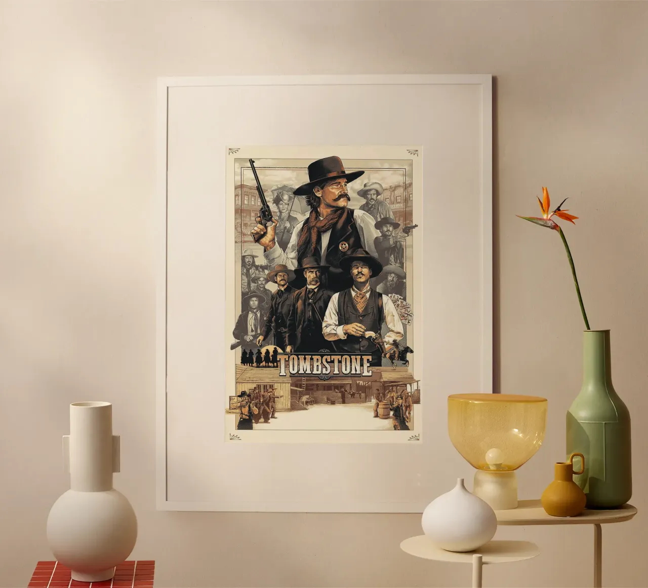 Tombstone poster da Attaboy Dsgn