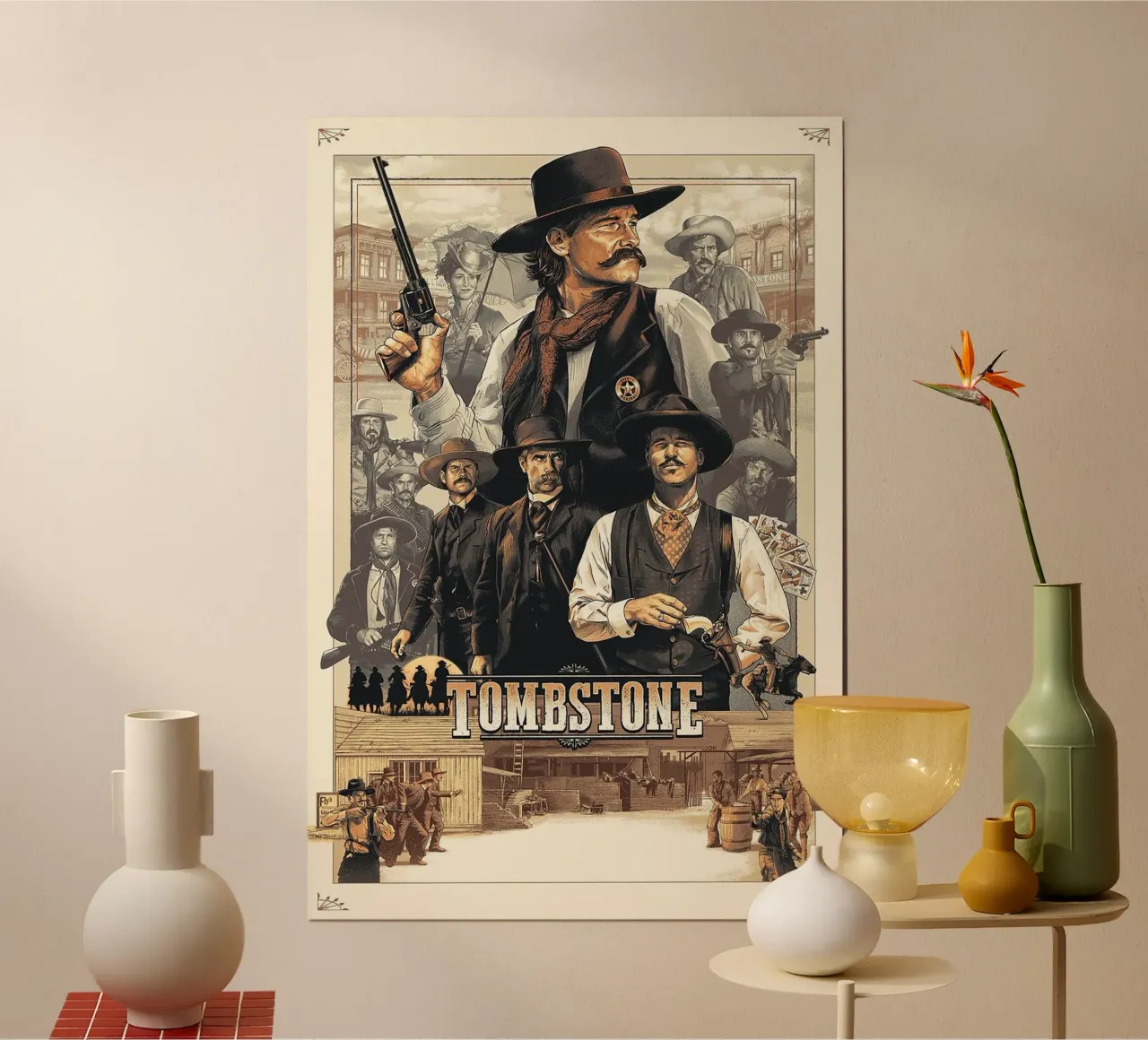 Tombstone poster da Attaboy Dsgn