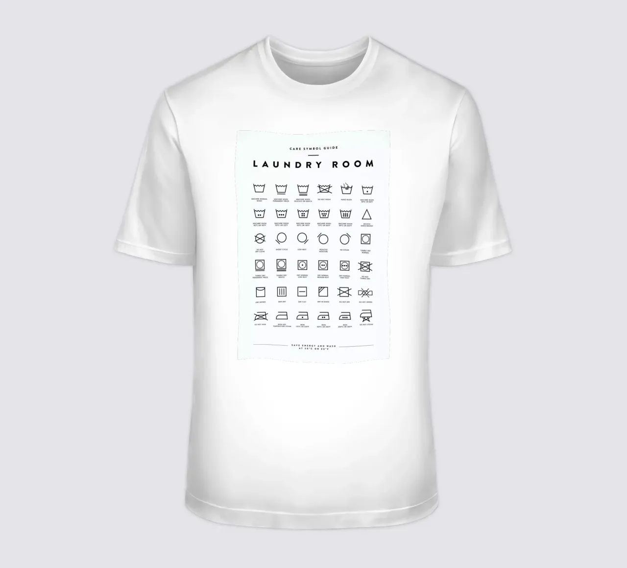 Laundry t-shirt da daylight design studio