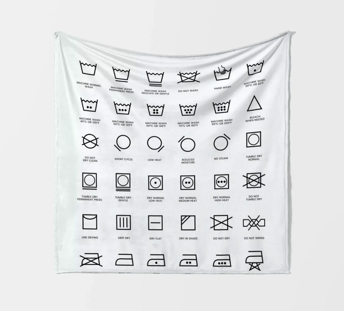 Laundry Fleecedecke von daylight design studio