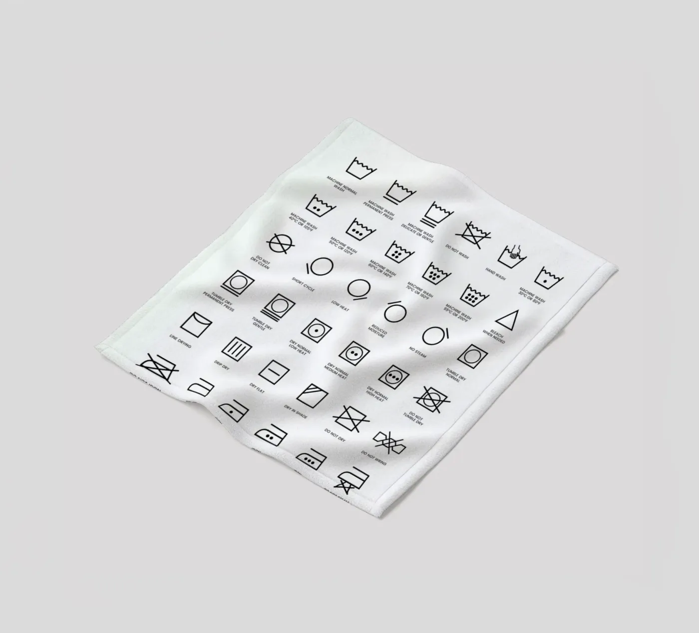 Laundry fleecedeken van daylight design studio