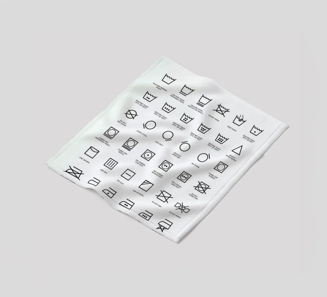 Laundry Fleecedecke von daylight design studio