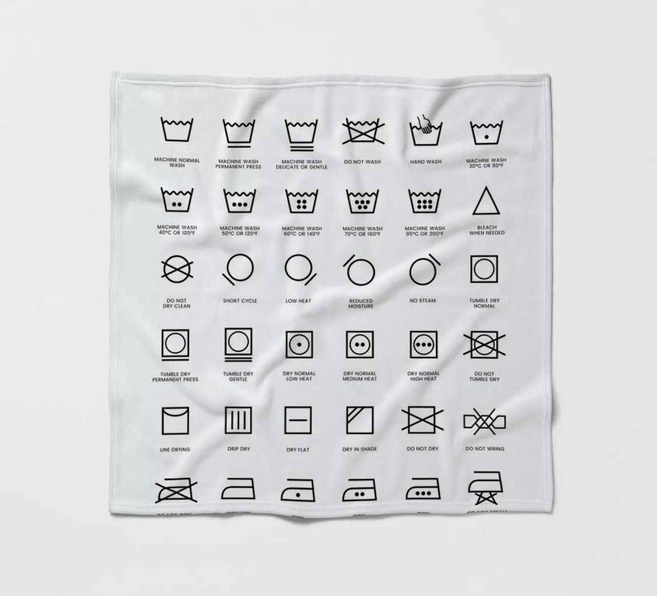 Laundry Fleecedecke von daylight design studio
