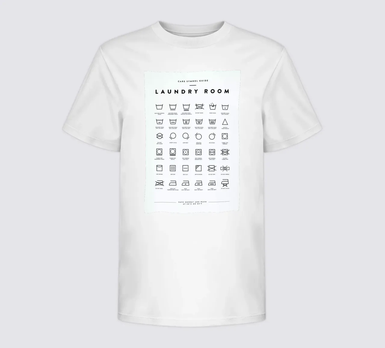 Laundry t-shirt bambini da daylight design studio