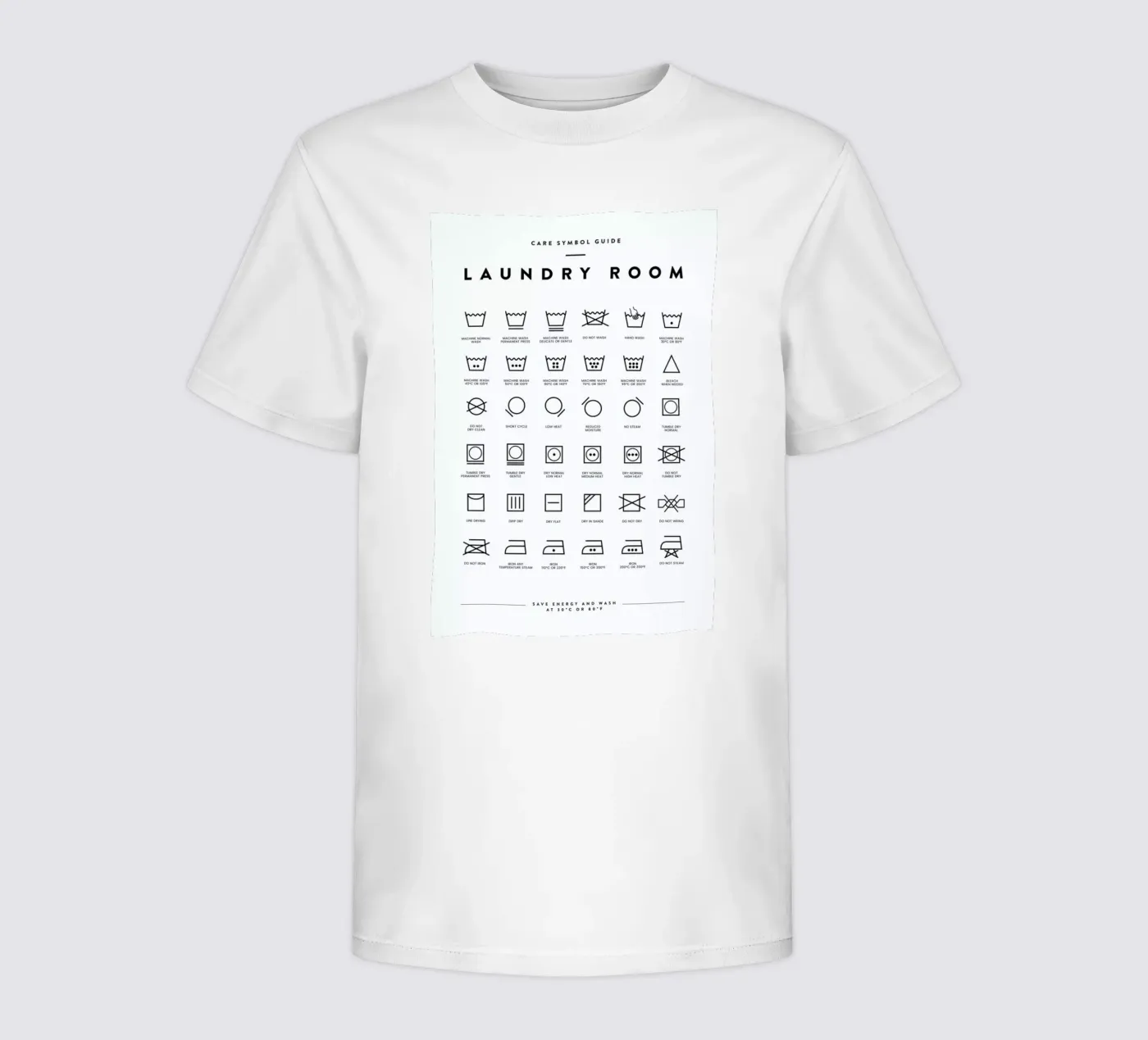 Laundry t-shirt bambini da daylight design studio