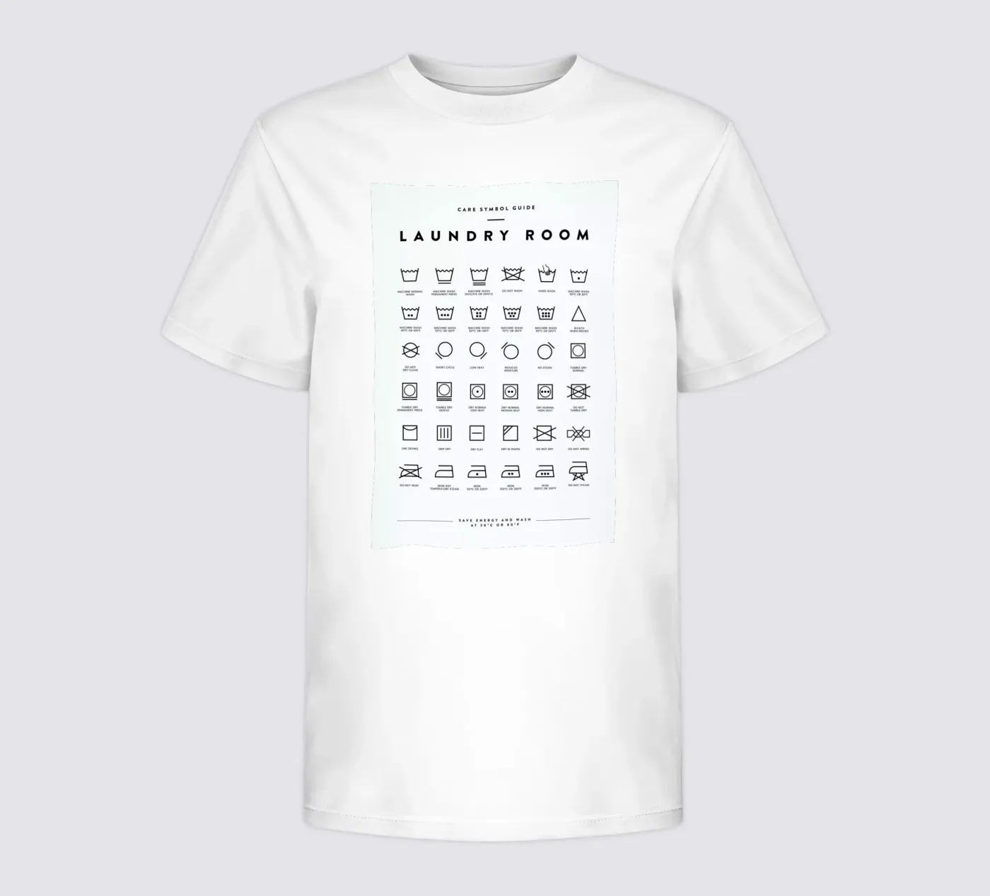 Laundry t-shirt bambini da daylight design studio