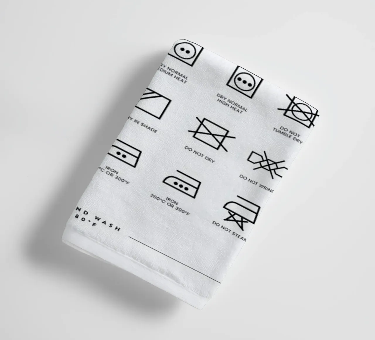 Laundry badhanddoek van daylight design studio