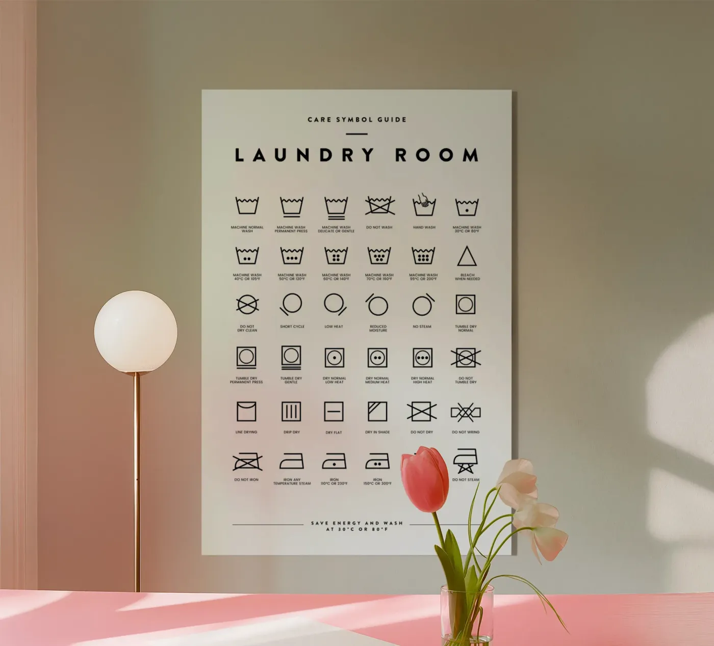 Laundry Acryl-Glas von daylight design studio