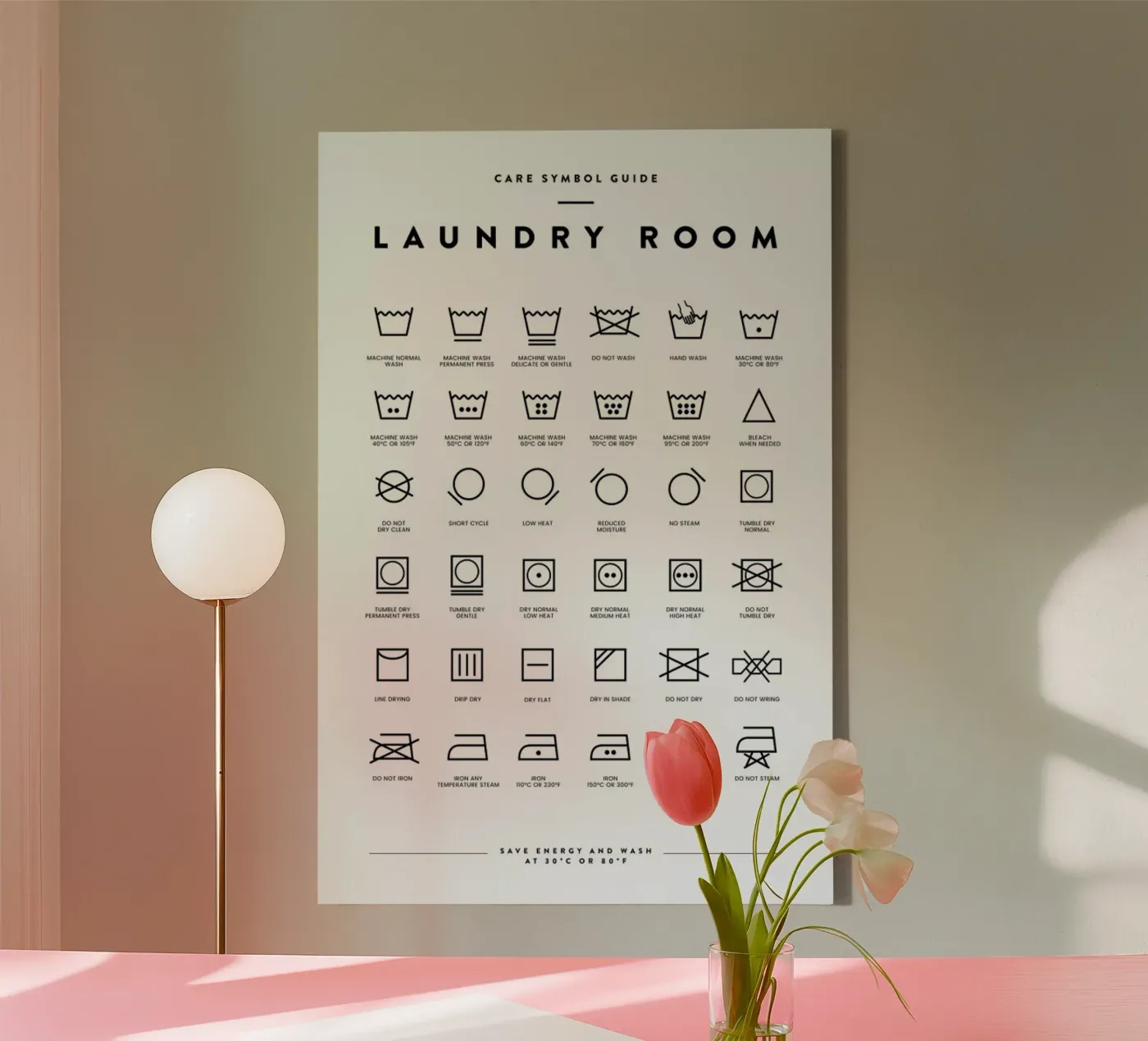 Laundry canvas van daylight design studio