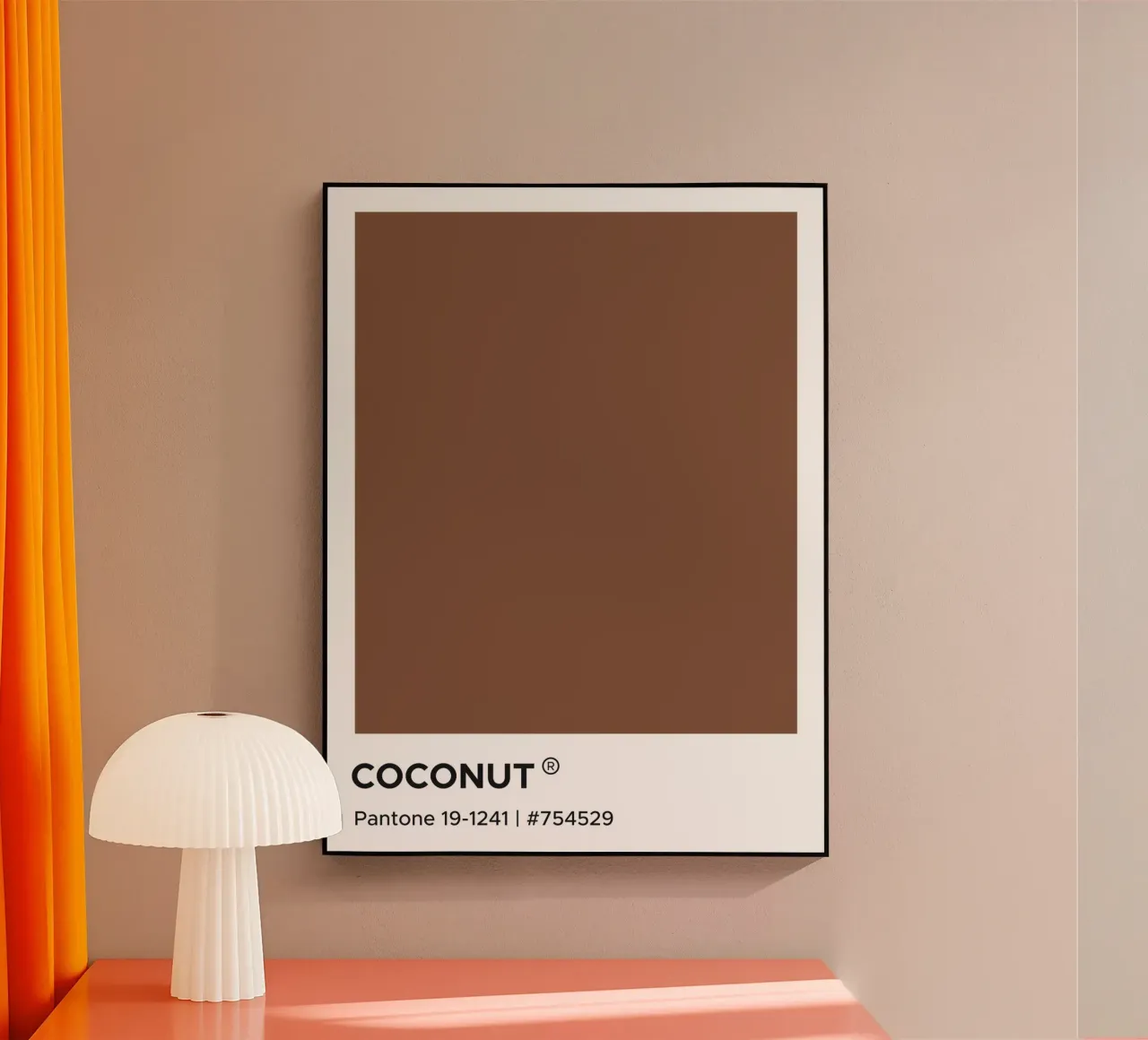 Cocco Pantone plexiglass da Paigaam Studio