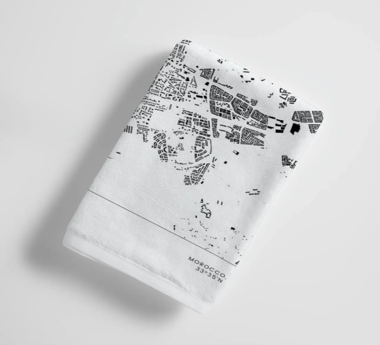 Casablanca asciugamano da bagno da The Cartography Collection