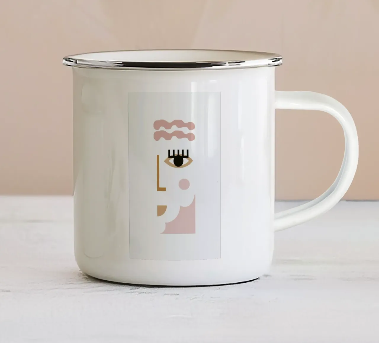Polona II tazza in smalto da Charlotte Winter