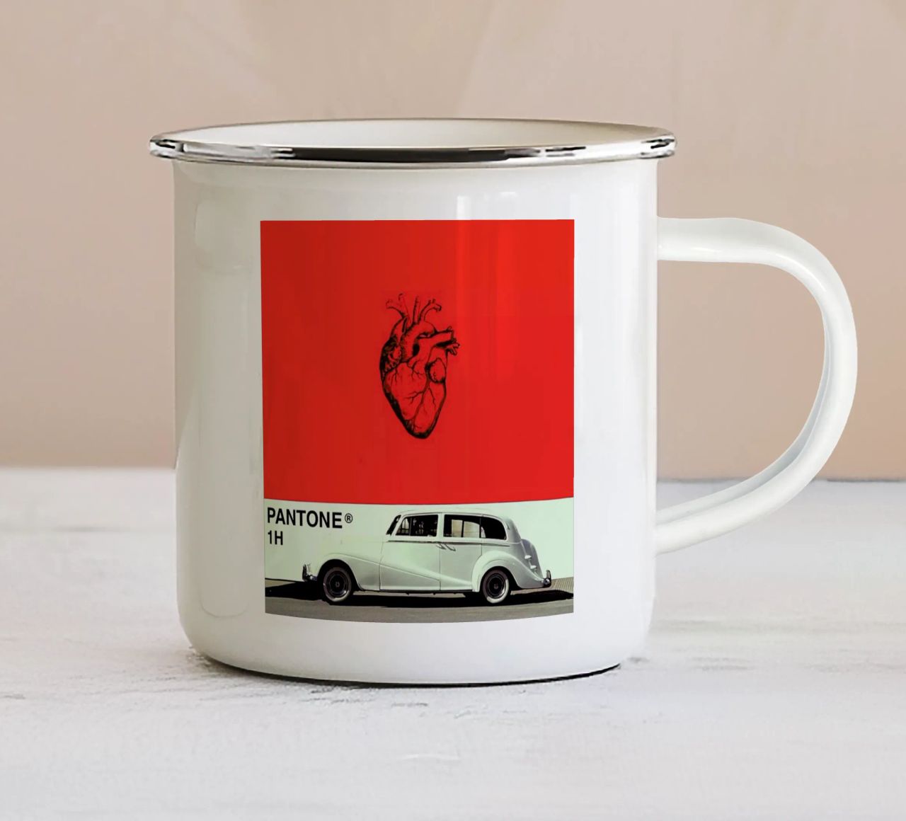 there can only be one, standard one tazza in smalto da FinnanoFenno