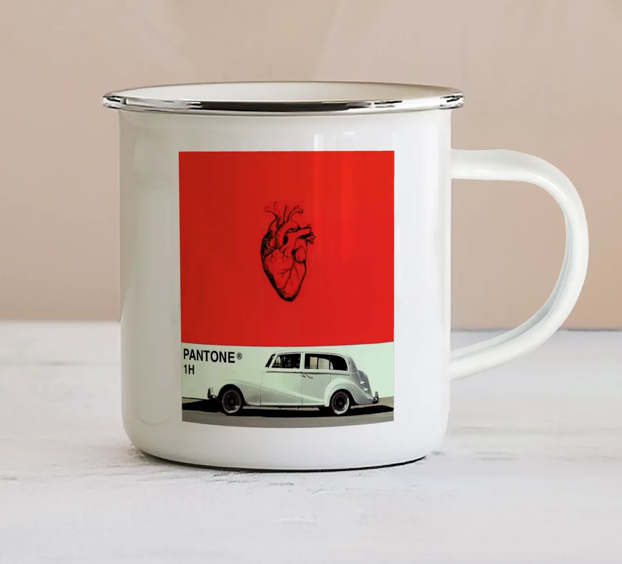 there can only be one, standard one mug en émail de FinnanoFenno