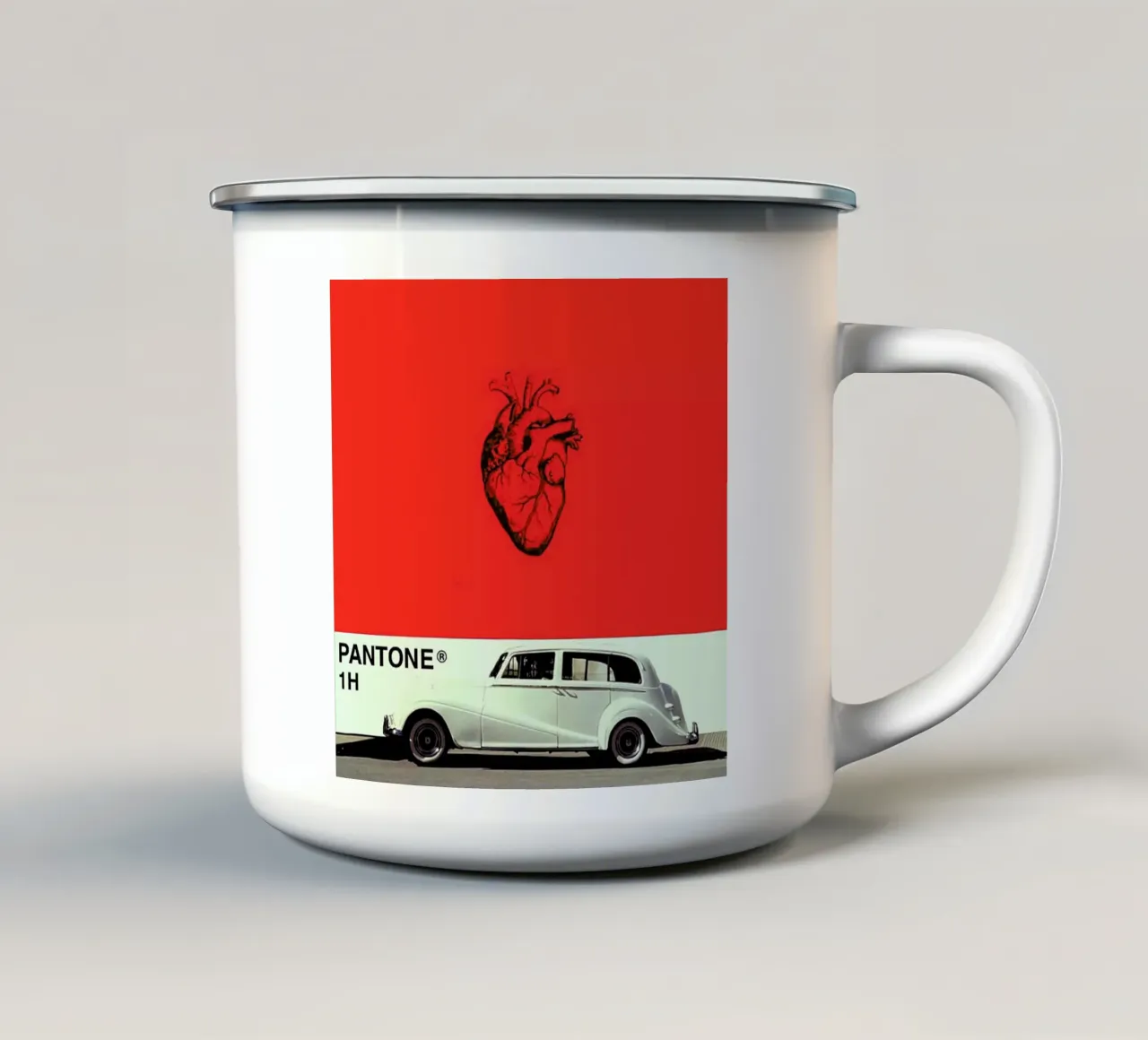 there can only be one, standard one mug en émail de FinnanoFenno