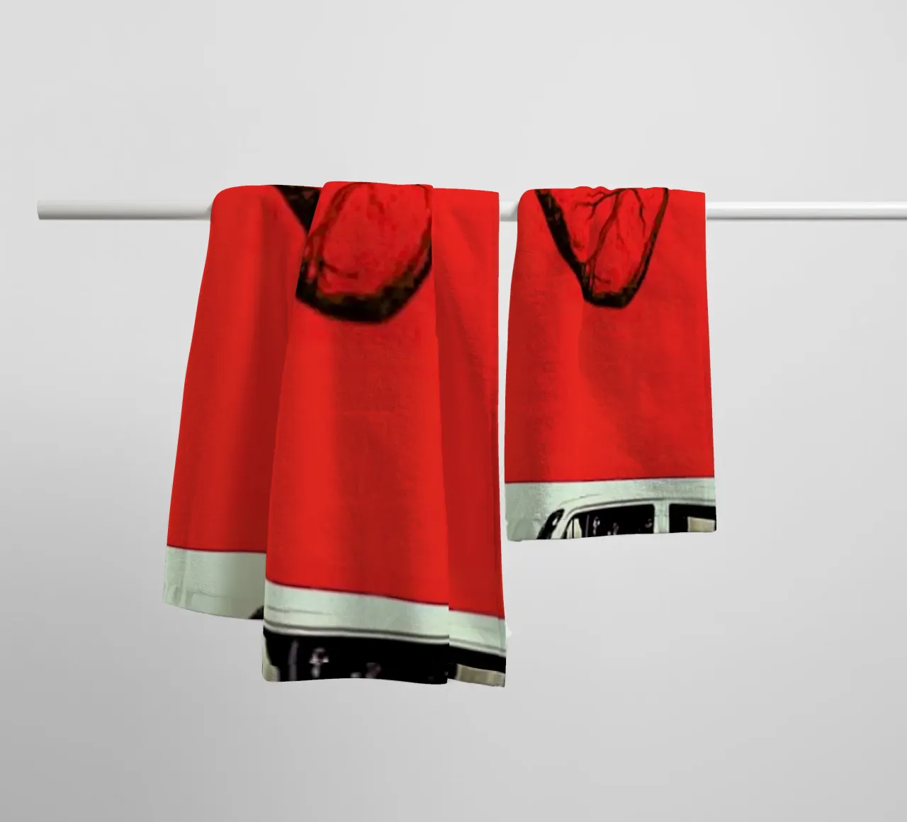 there can only be one, standard one asciugamano da bagno da FinnanoFenno