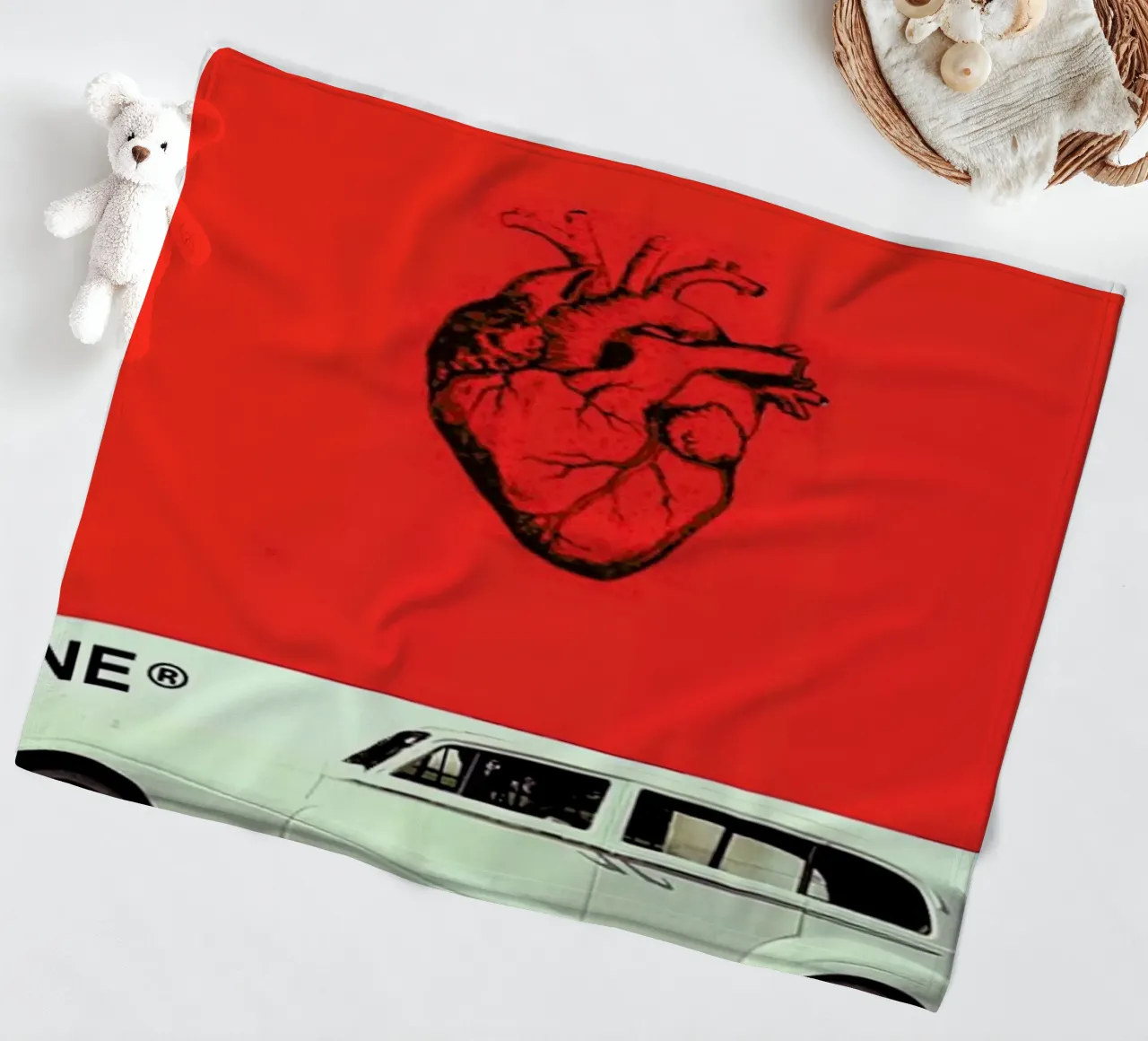 there can only be one, standard one fleece blanket by FinnanoFenno