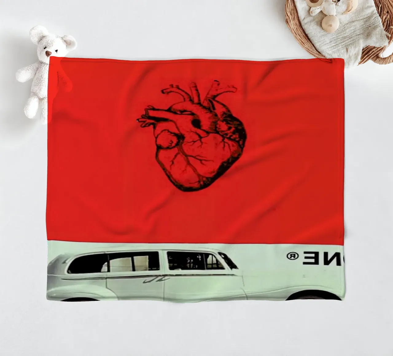 there can only be one, standard one fleece blanket by FinnanoFenno