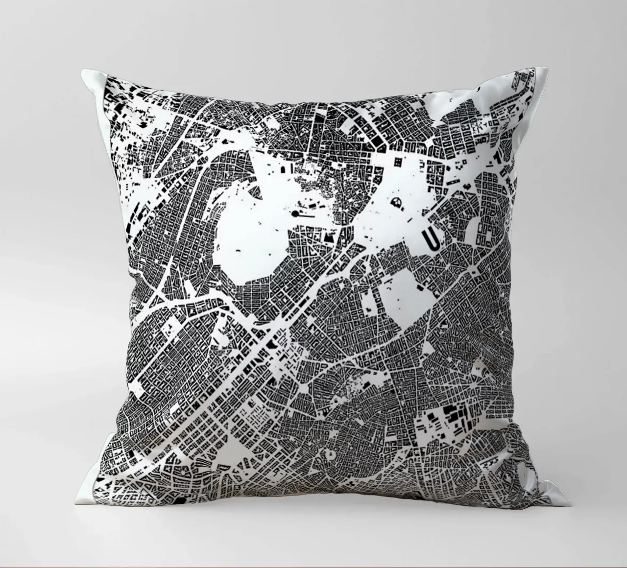 Athens decorative cushion by The Cartography Collection