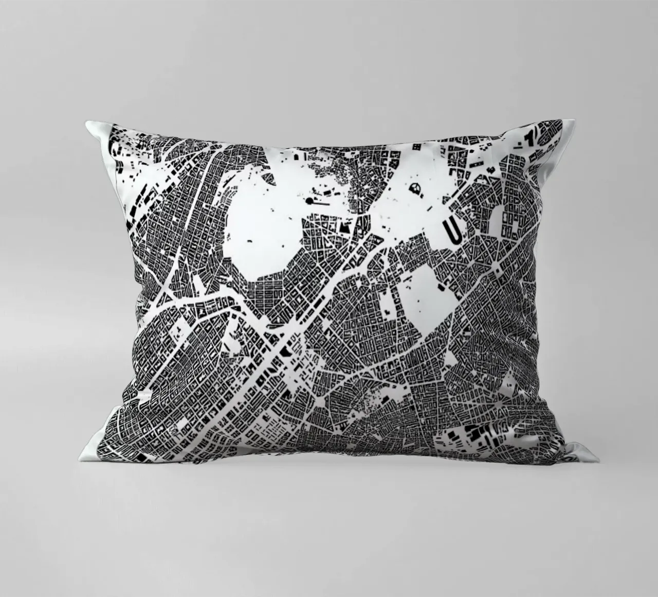 Athens decorative cushion by The Cartography Collection