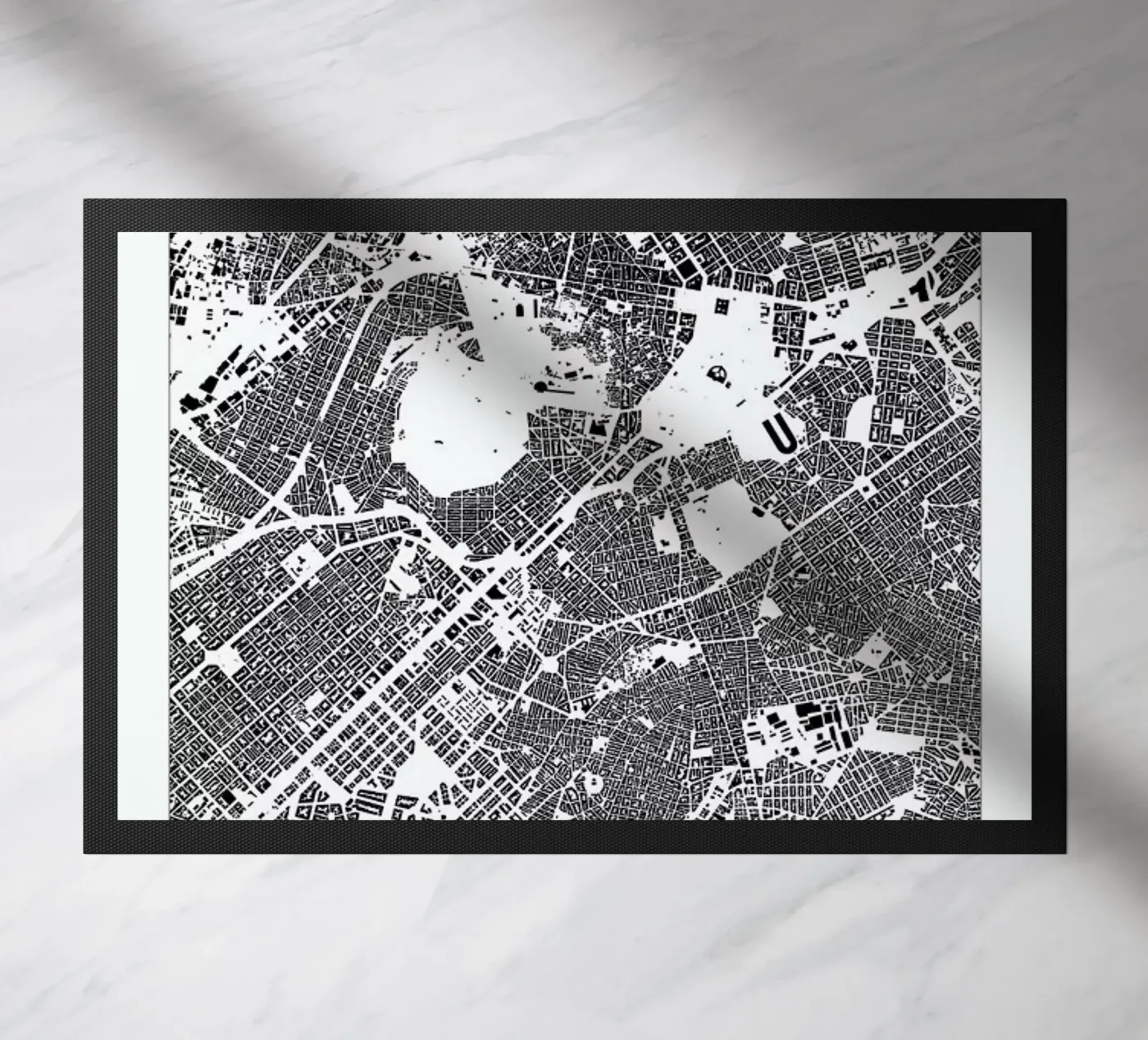 Athens doormat by The Cartography Collection