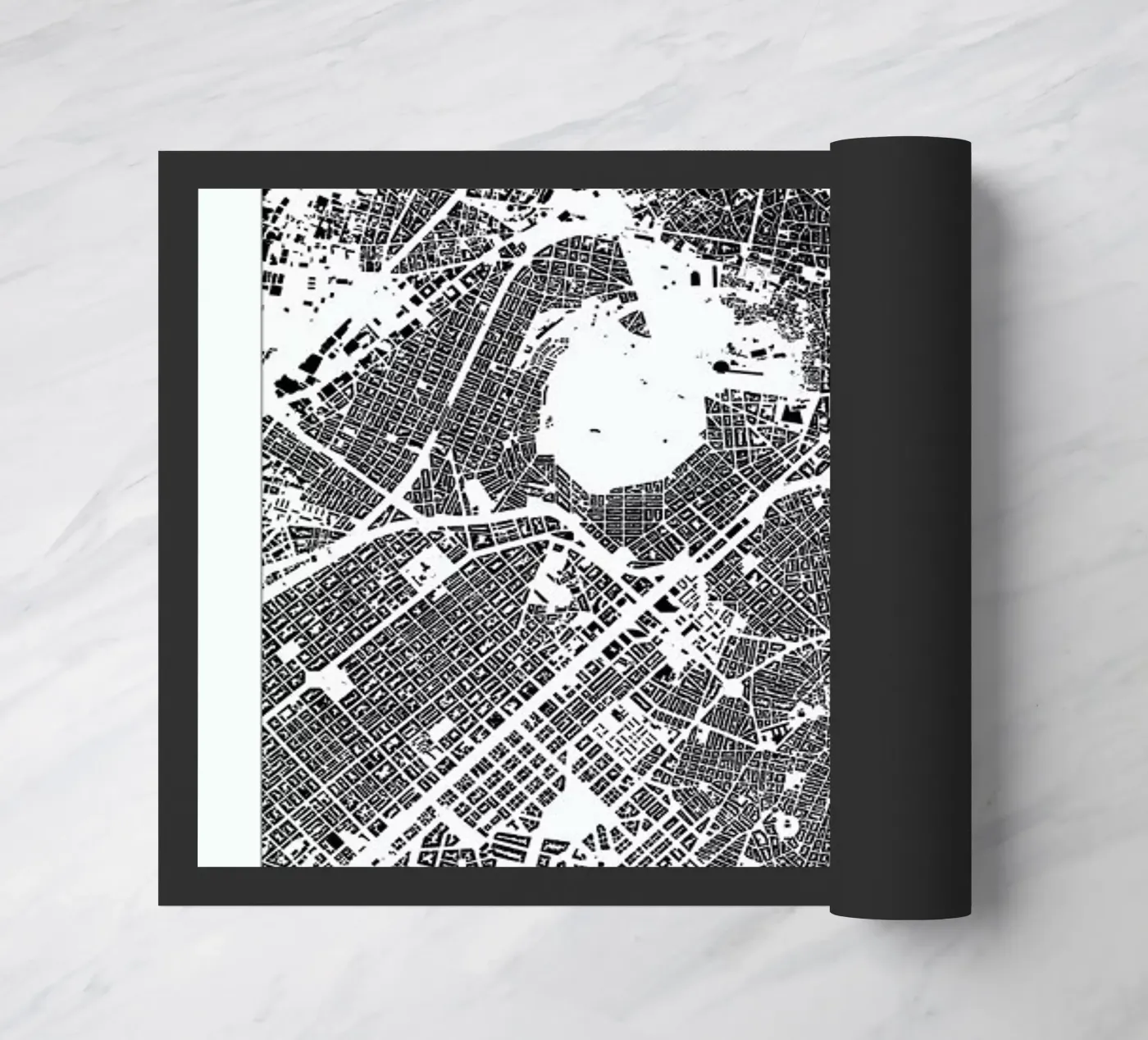 Athens doormat by The Cartography Collection