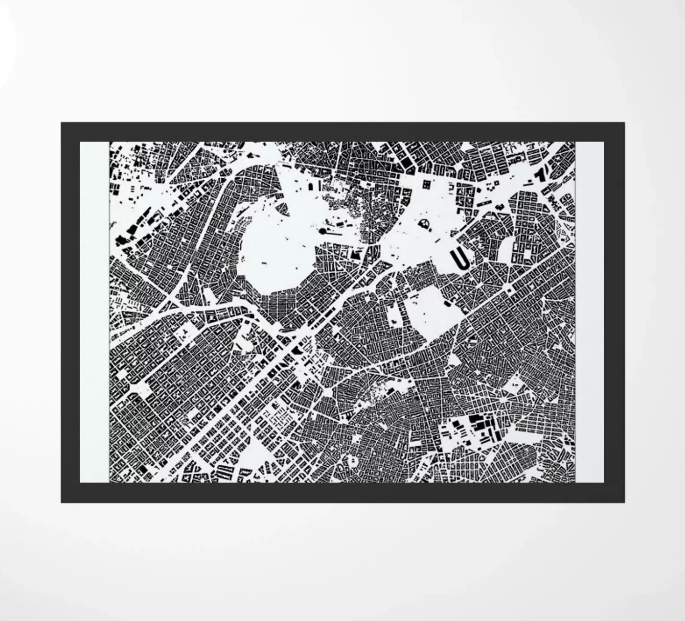 Athens doormat by The Cartography Collection