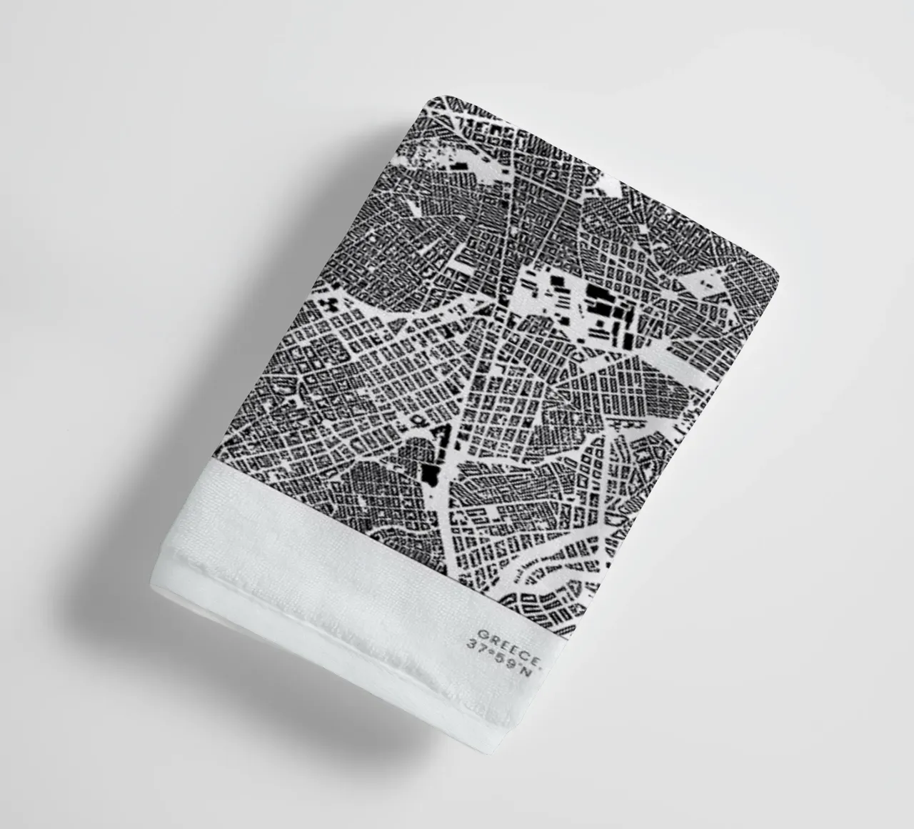 Athens towel by The Cartography Collection
