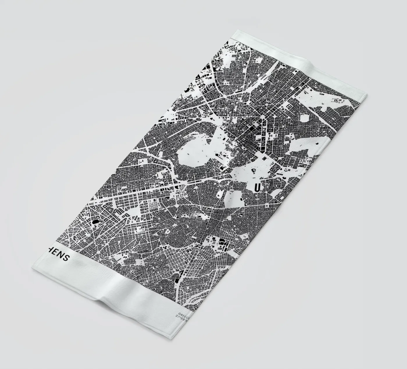 Athens telo mare da The Cartography Collection