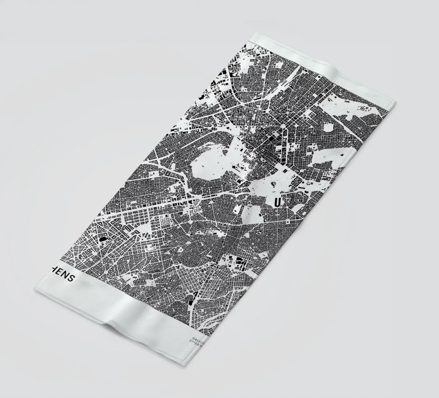 Athens telo mare da The Cartography Collection