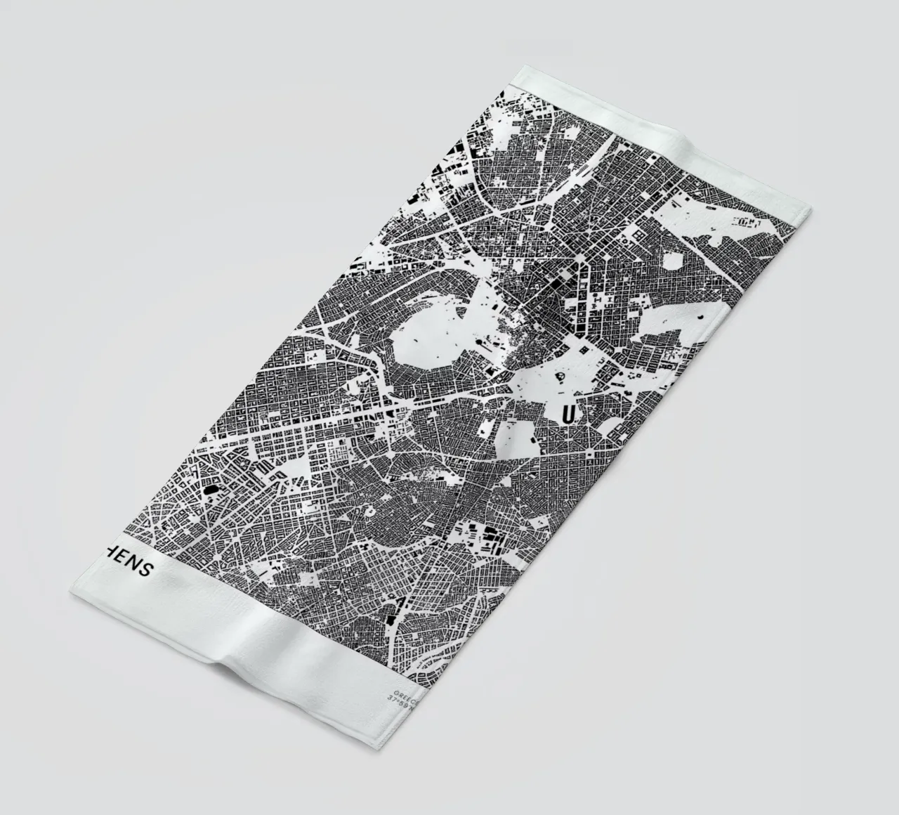 Athens telo mare da The Cartography Collection