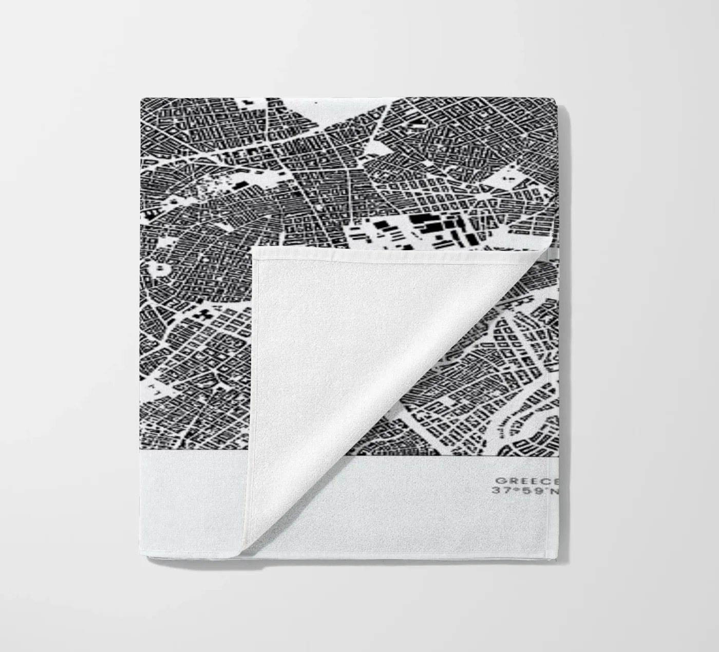 Athens telo mare da The Cartography Collection