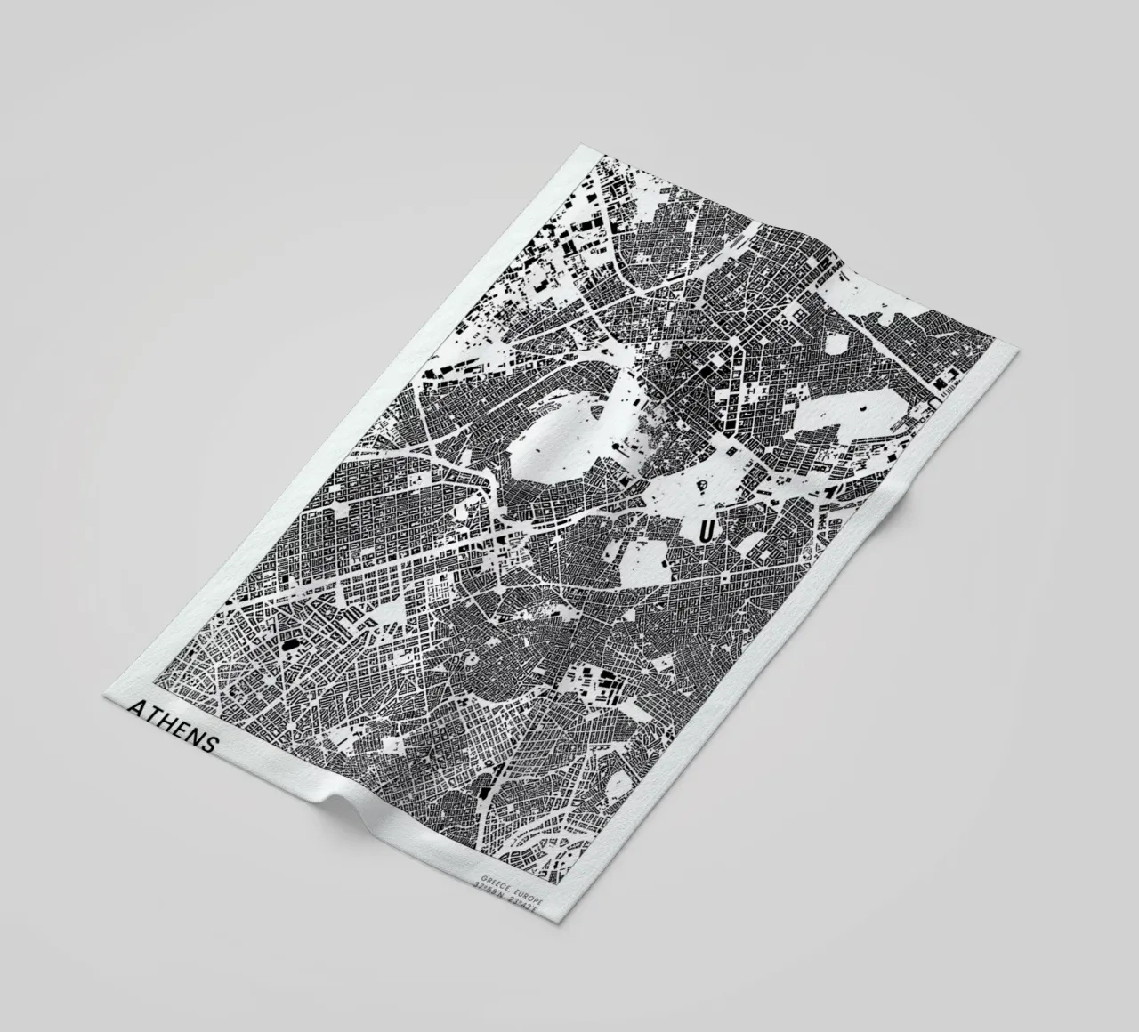 Athens telo mare da The Cartography Collection