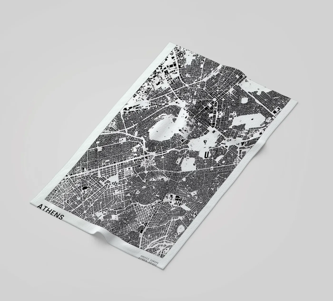 Athens telo mare da The Cartography Collection