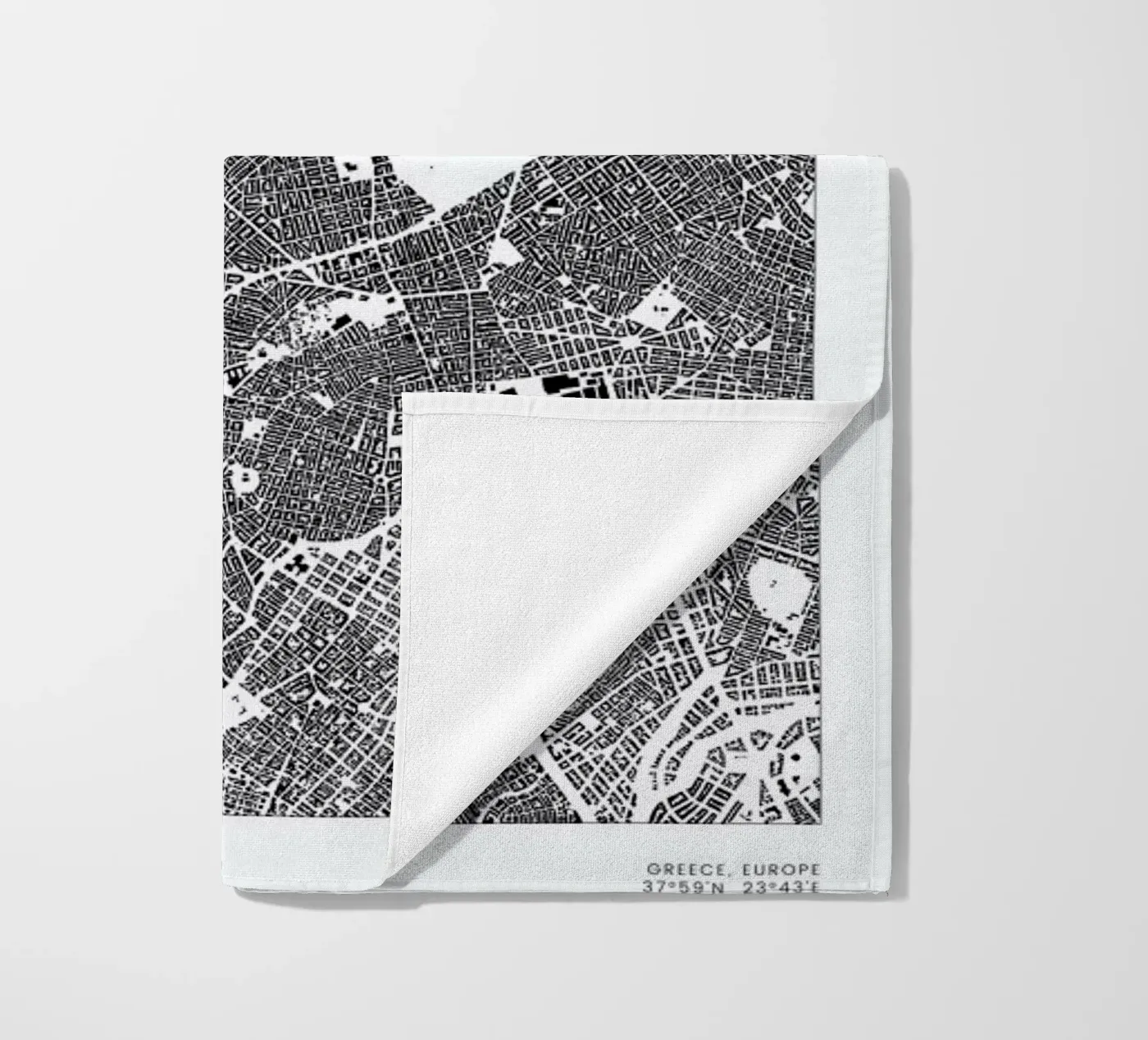 Athens telo mare da The Cartography Collection