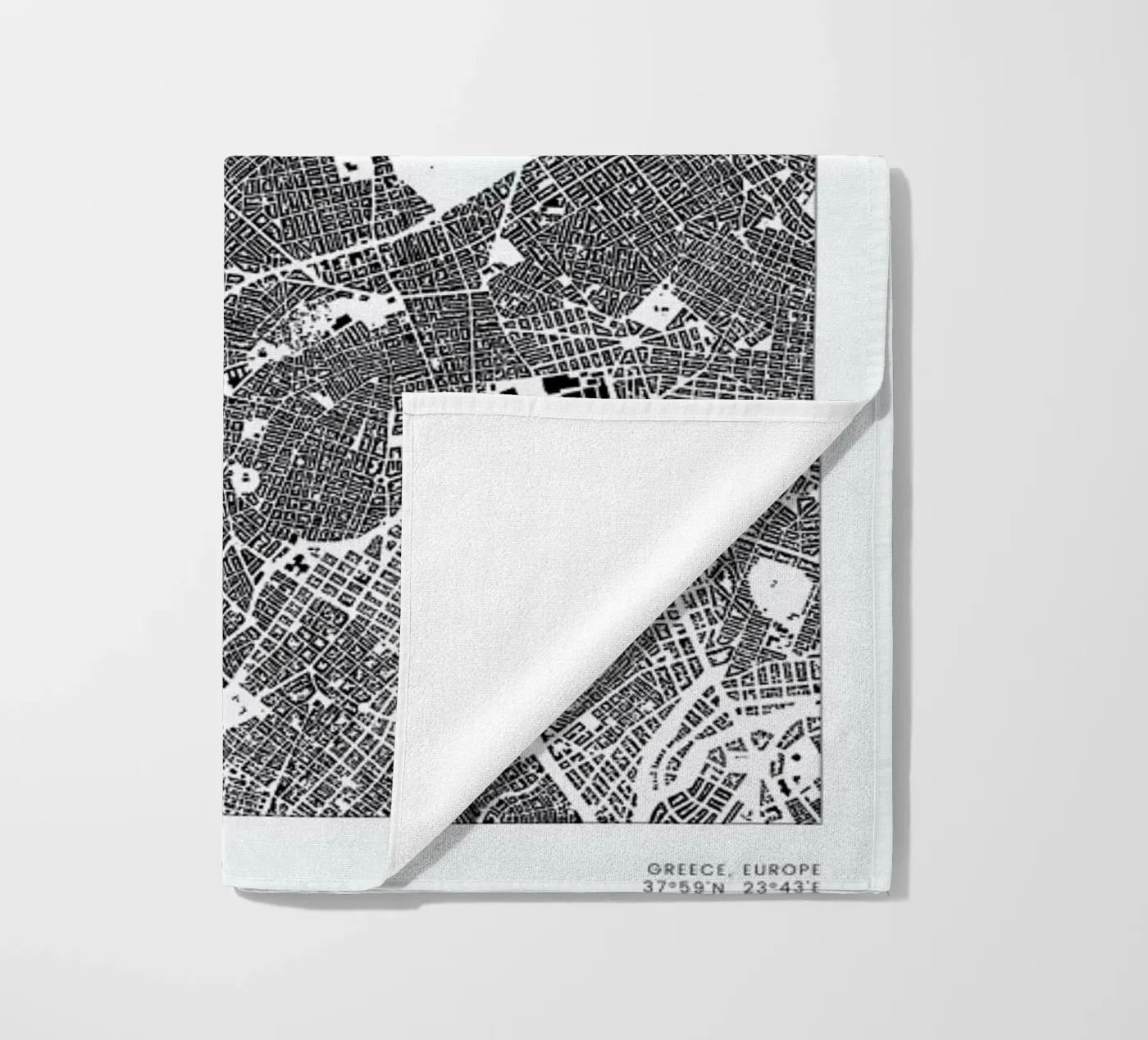 Athens telo mare da The Cartography Collection