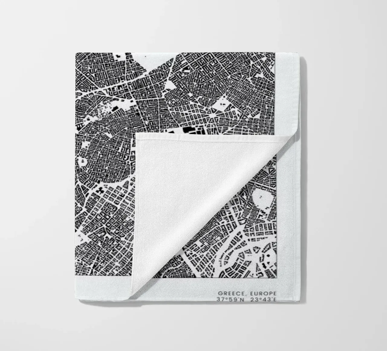 Athens telo mare da The Cartography Collection