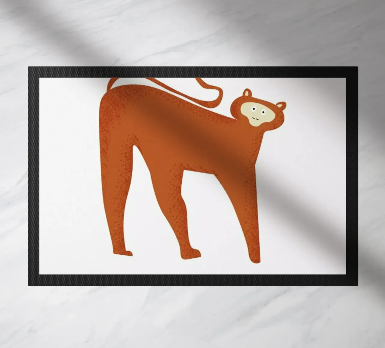 M for Monkey zerbino da Little Flourishes