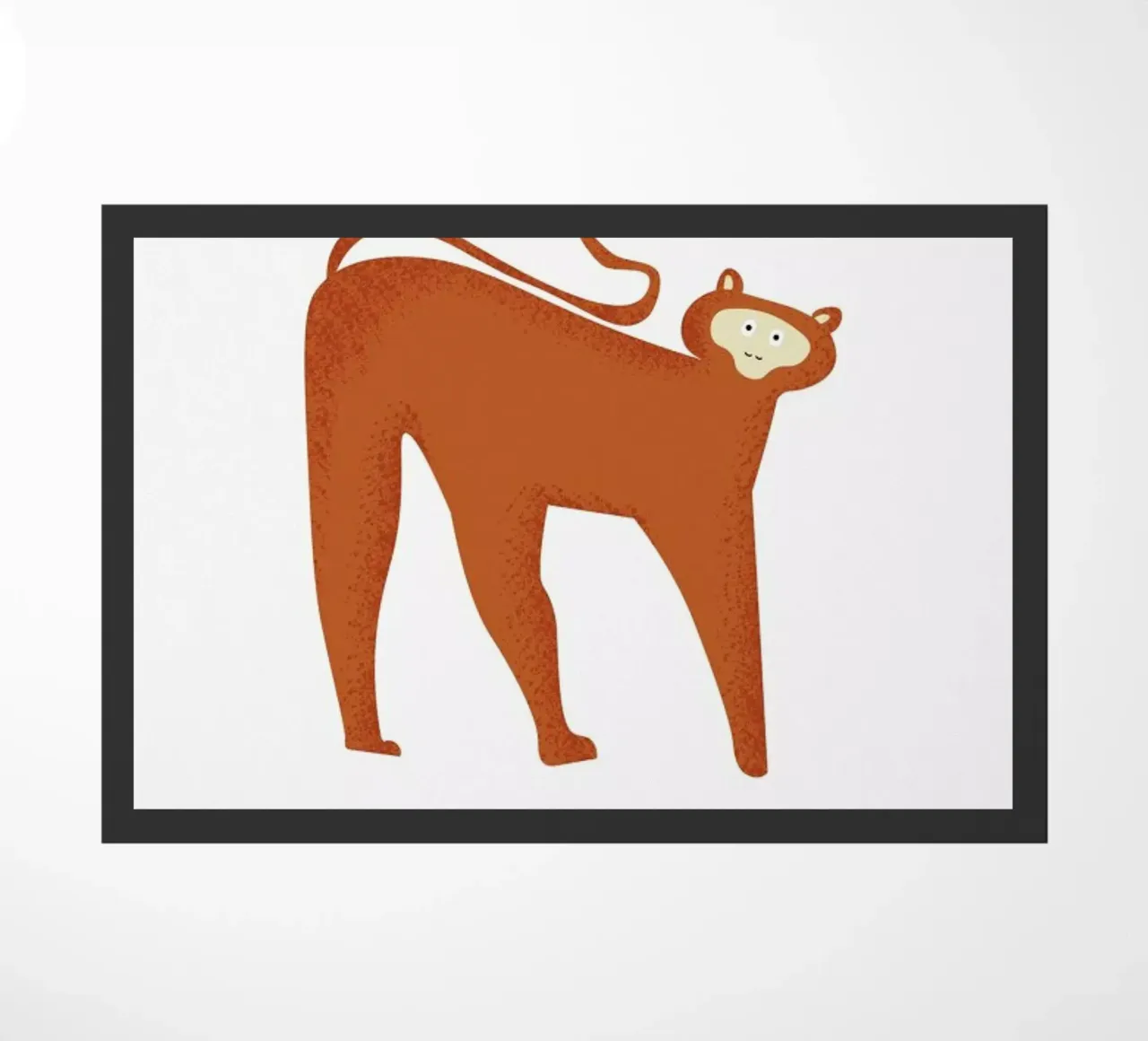 M for Monkey zerbino da Little Flourishes