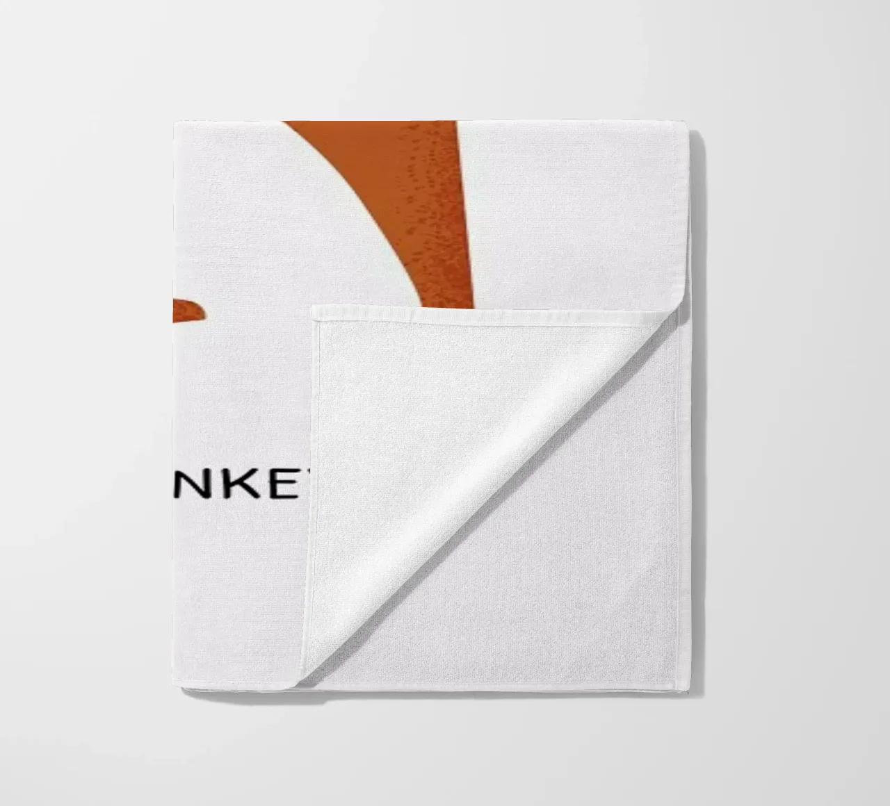 M for Monkey beach towel by Little Flourishes