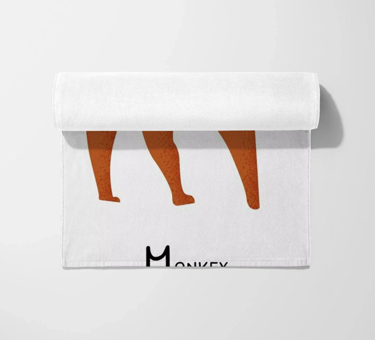 M for Monkey telo mare da Little Flourishes