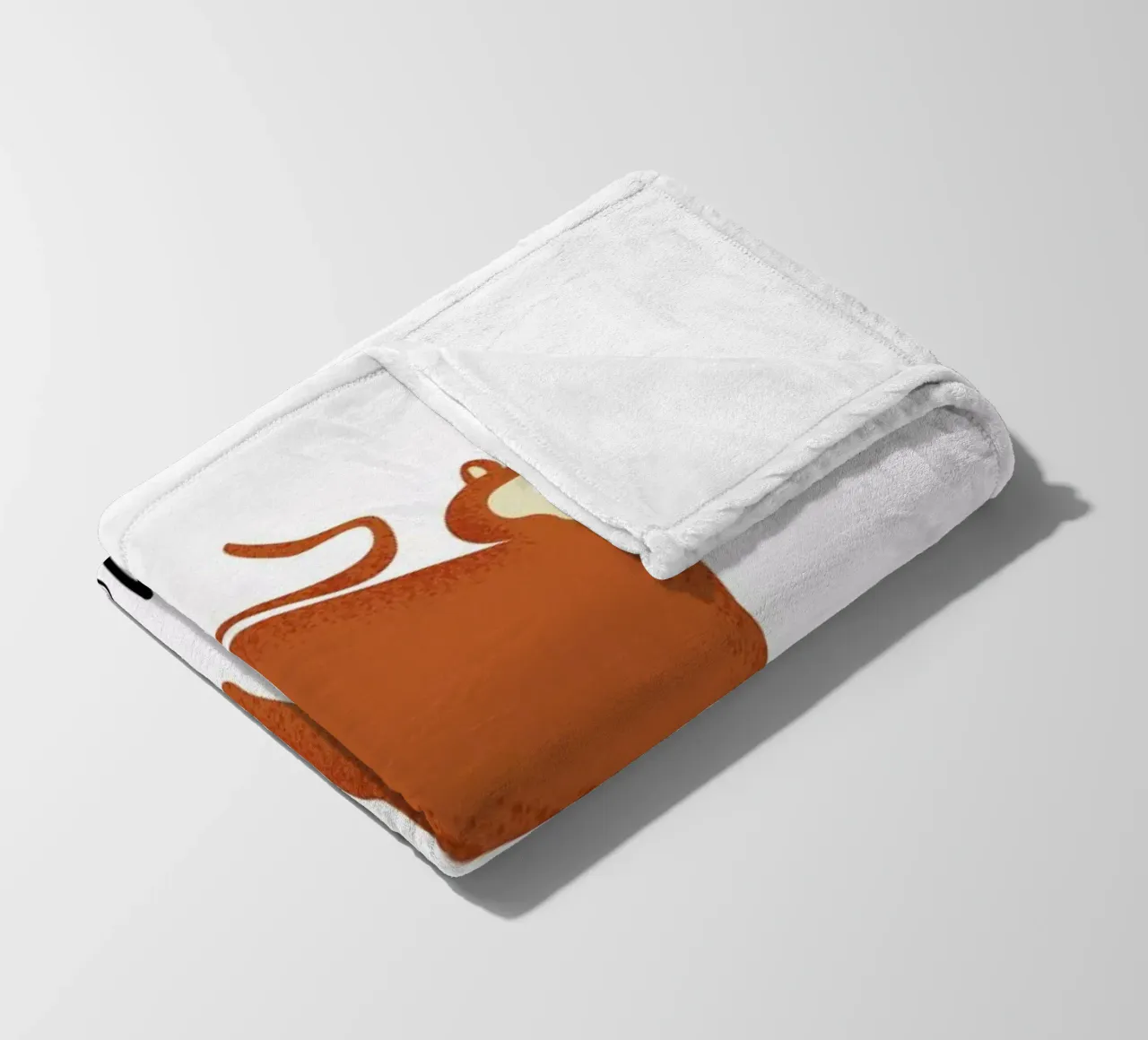 M for Monkey Fleecedecke von Little Flourishes