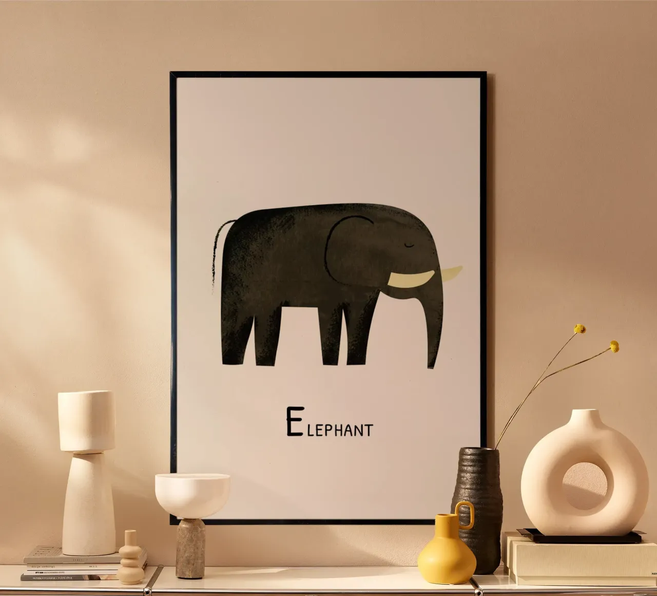 Elephant Hahnemühle von Little Flourishes