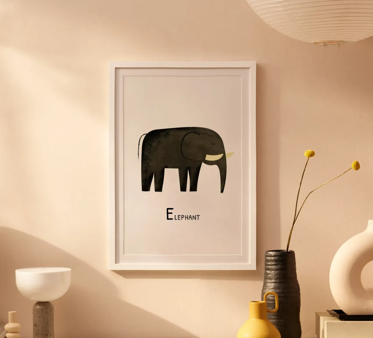 Elephant Hahnemühle von Little Flourishes