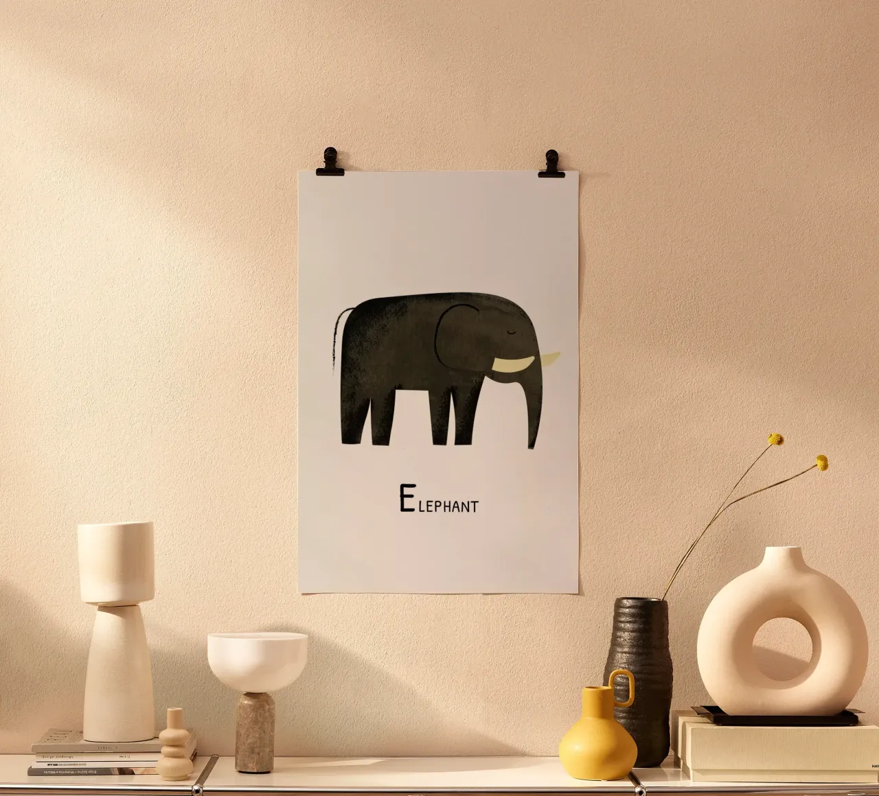 Elephant poster da Little Flourishes