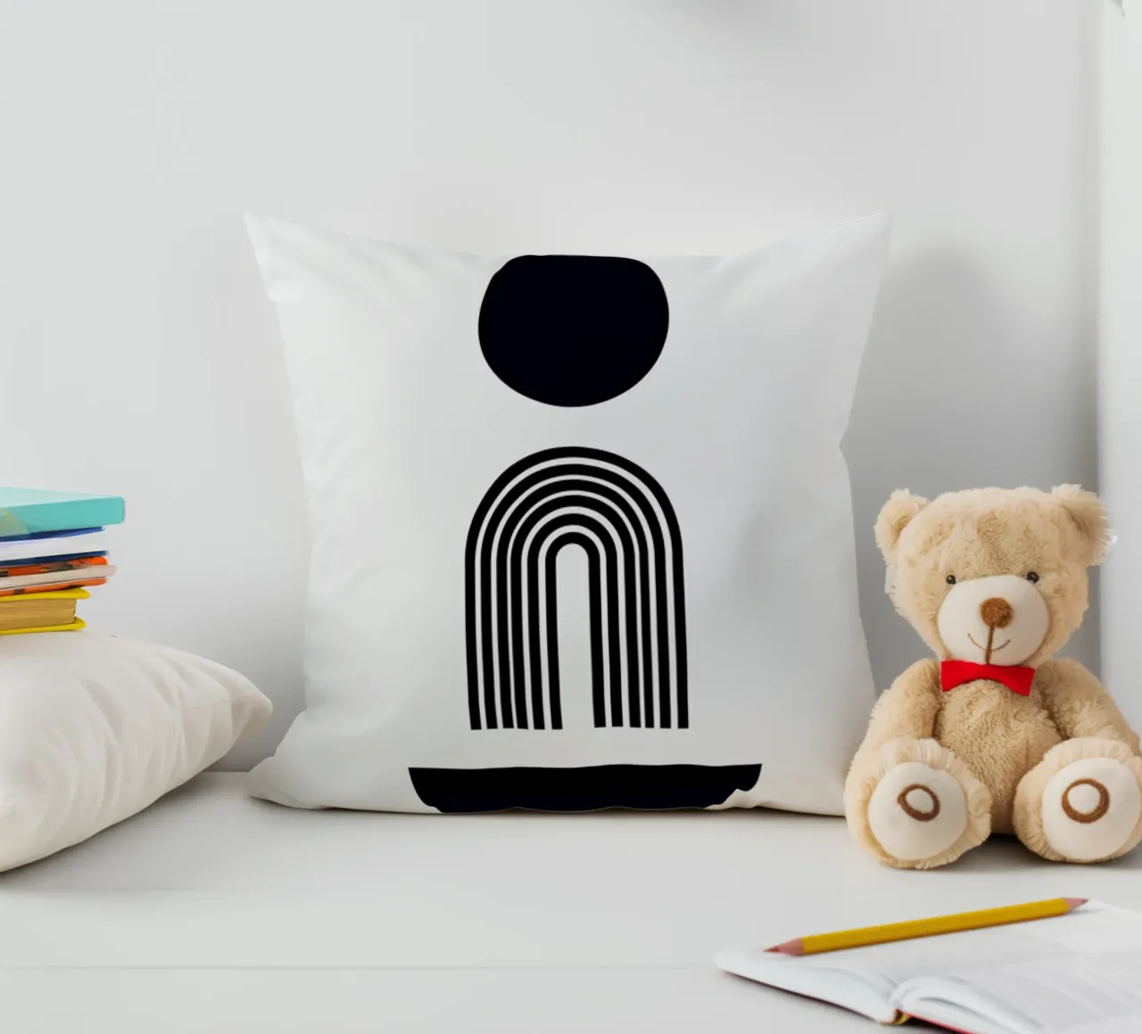 Linearity II decorative cushion by Pure
